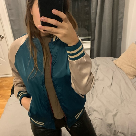 Reversible bomber jacket - Picture 2 of 8